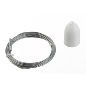 Global 1F/3F Ledningssett SPW 1-3 3 meter hvit