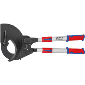 KNIPEX kabelsaks med skraldeprincip med teleskopskaft, 680 mm