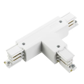 Global 3F T-stykke, hvid, venstre