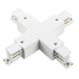 5 stk Global 3F X-stykke, hvit