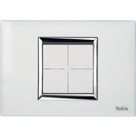 Trådløst batteritrykk med 4 trykk for installasjon TLM503-4T