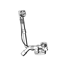 Gustavsberg overløbsarrangemet t/badekar