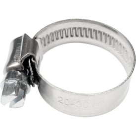 Slangeklemme, 8-12 mm, rustfri