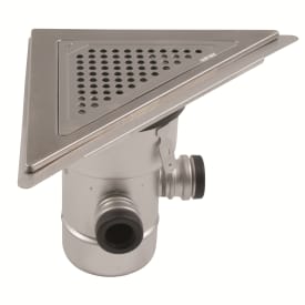 Blucher hjørnesluk, for betong og flis, Ø110 mm