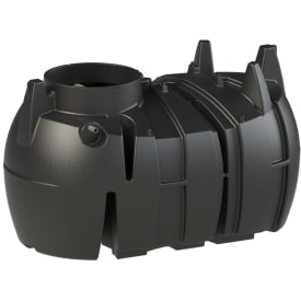 Uponor 2400 l 3-kammertank til nedsivning med Flygt pumpe, 5PE