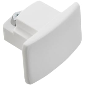 Global 1F ändstycke, vit