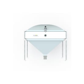 Storsilo 3,3 - 4,8 ton, enkelt udtræk (A)