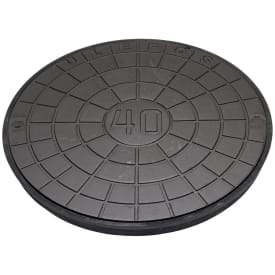 Ulefos 600 mm dæksel med UP-pakning, uden lås, 40 t, SG UN60A