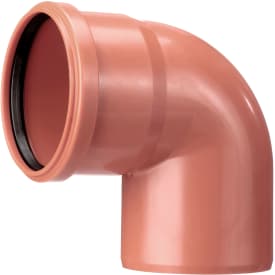 Kloak bøjning 160 mm PP - 88°
