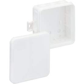 10 stk Forgreningsdåse hvid i 12-L/W 85 x 85 x 37 mm, IP55