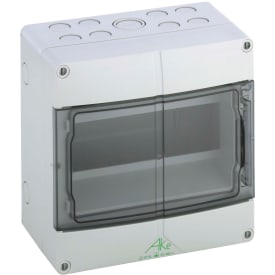 Gruppetavle AKe 09-L, 9 modul, uden PE/N terminal, IP55