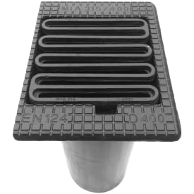 MIA 315/400 mm betäckning fyrkantig, galler, D400, längd 1000 mm