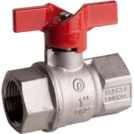 Pettinaroli kuglehane med T-greb muffe/muffe 3/4"