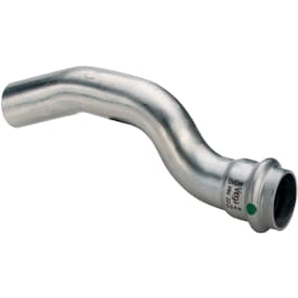 10 stk 15 mm Sanpress Inox overbøjning