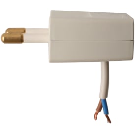 Elworks vinkelstikprop, uden jord, flad, lysegrå