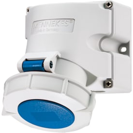 5 stk CEE Udvendigt Vægudtag 16A 3P 6H 230V IP67 på underlag