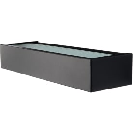 SG Edge udendørs væglampe, 3000K, sort