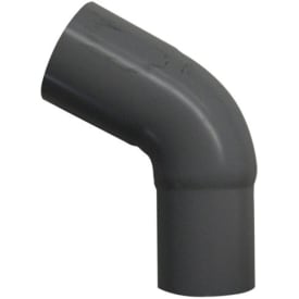 Plastmo bøjning 60 grader / 75 mm, grafit