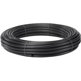 100 meter Uponor 50 mm PE80 PN6 SDR17 rør, sort, 100 m, EN 12201