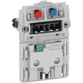 LK stikkontakt med afbryder med jord, uden afdækning