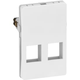 LK Fuga dataudtag til 2 keytstone, 1,5 modul