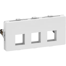 LK Fuga dataudtag, 2 modul, hvid