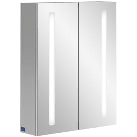 Villeroy & Boch My View 14 speilskap med belysningen, 80x75 cm, hvit
