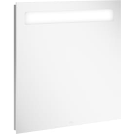 Villeroy & Boch spejl med lys, dæmpbar, 80x75 cm