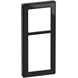 LK Fuga Pure 66 designramme, 2,5 modul, sort