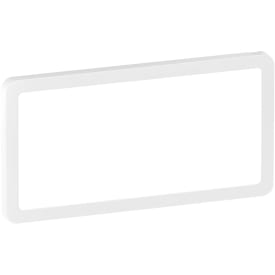 LK Fuga Slim designramme, 1x2 modul, hvid