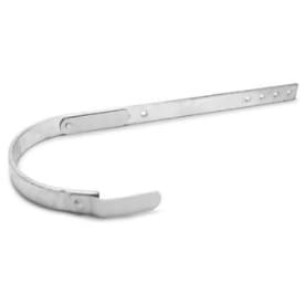 Rendejern t/halvrund zink rende nr. 11, 280 mm, længde 340 mm, galvaniseret