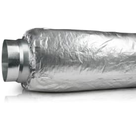 160 x 600 mm Flex lyddæmper ventilation SLF