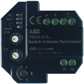 ABB-Velkomstrelé 1x3AX M2305-02