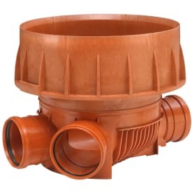 Uponor 250 x 600 mm TP3-brønd, glat/letvægt, venstre tilløb