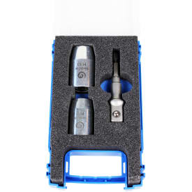 Sinkfix gjengede skruer/toppsett, 3 deler