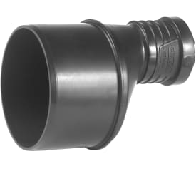 Wavin Sitech+ reduktion, Ø110x50 mm, plast, sort