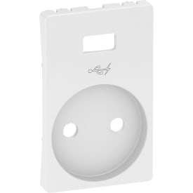 LK Fuga afdækning for stikkontakt med USB-lader, 1,5M, hvid