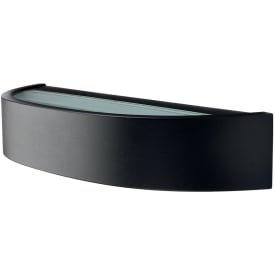 SG Curve udendørs væglampe, 2700K, sort