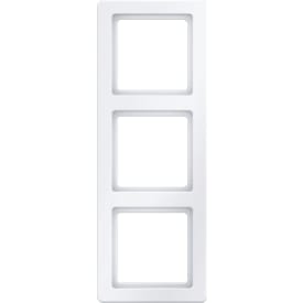 2 stk Berker Ramme 3 modul Q.1 hvid