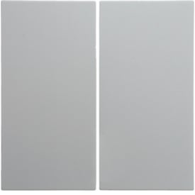 10 stk Berker Tangent dobbelt med rød linse S/B hvid