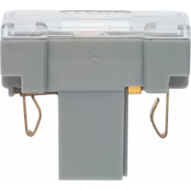 10 stk Berker Glimlampe 230V AC med N klemme 1mA grå