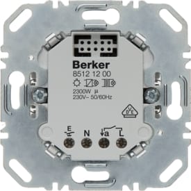Berker Relæ indsats 230V med skrueterminaler til europadåse QL