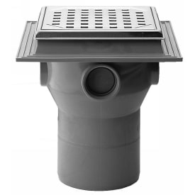 Purus komplett sluk, for betong og flis, Ø110 mm