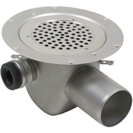 Blücher Circle afløbsskål, til vinylgulv, lav model, Ø75mm