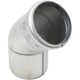 Ø 75 mm x 45° Bøjning syrefast AISI316L/EN1.4404 BLÜCHER
