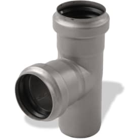 Aco Pipe grenrør, Ø75 mm, 87,5°, rustfrit stål