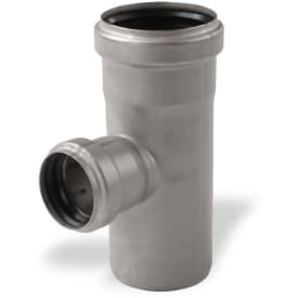 Aco Pipe grenrør, Ø75x50 mm, 87,5°, rustfrit stål