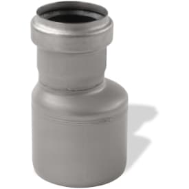 ACO 75 x 50 mm rustfritt stål, syrebestandig avløpsreduksjon, AISI 316