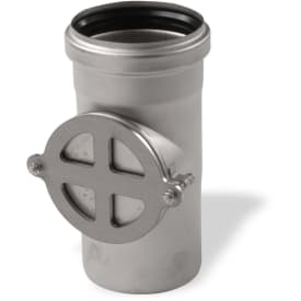 Aco Pipe renserør, Ø110 mm, rustfrit stål