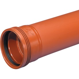 Wavin 110 mm PP kloakrør, SN4 - 250 mm